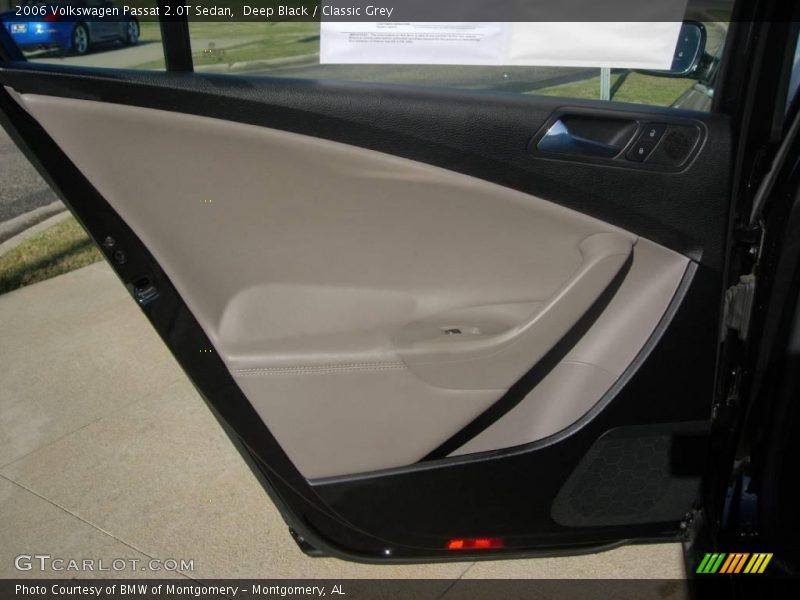 Deep Black / Classic Grey 2006 Volkswagen Passat 2.0T Sedan