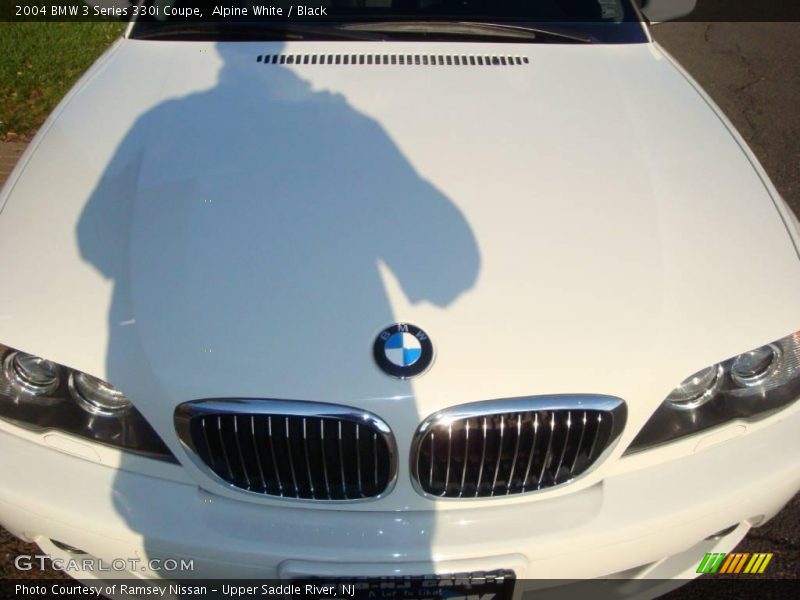 Alpine White / Black 2004 BMW 3 Series 330i Coupe