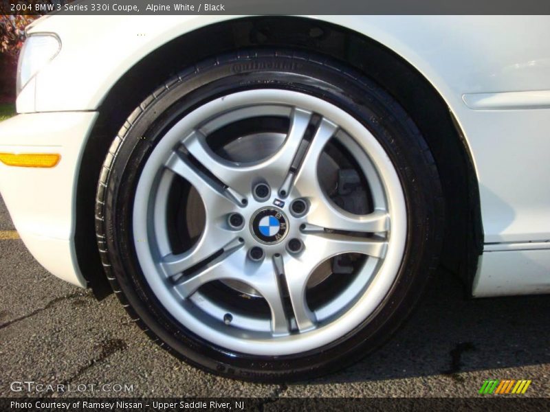 Alpine White / Black 2004 BMW 3 Series 330i Coupe