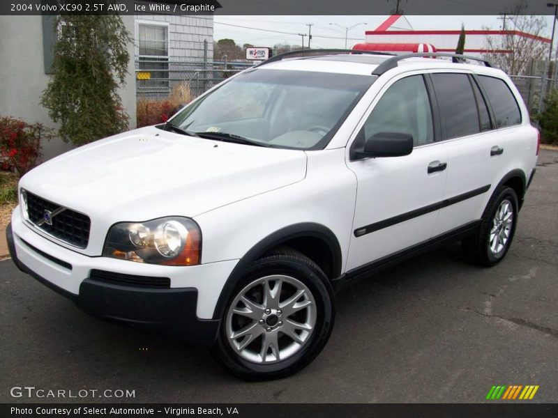 Ice White / Graphite 2004 Volvo XC90 2.5T AWD