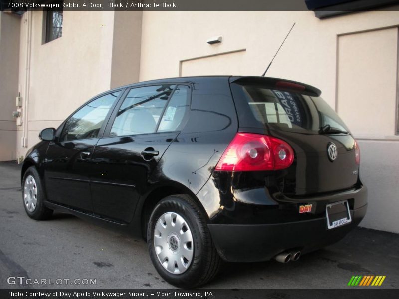 Black / Anthracite Black 2008 Volkswagen Rabbit 4 Door