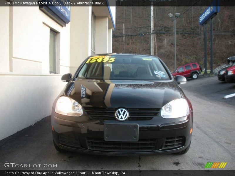 Black / Anthracite Black 2008 Volkswagen Rabbit 4 Door
