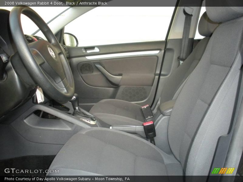 Black / Anthracite Black 2008 Volkswagen Rabbit 4 Door