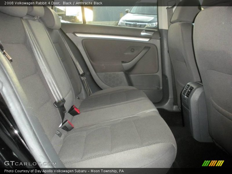 Black / Anthracite Black 2008 Volkswagen Rabbit 4 Door