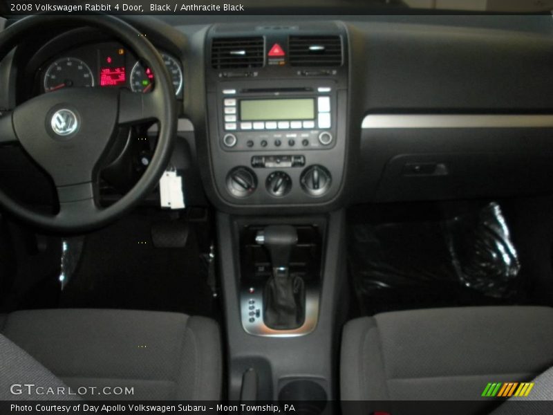 Black / Anthracite Black 2008 Volkswagen Rabbit 4 Door