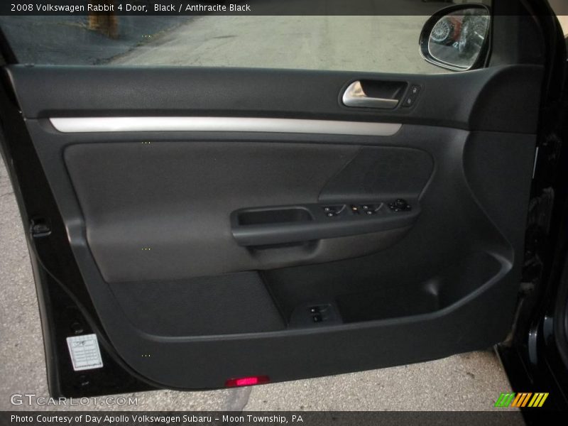 Black / Anthracite Black 2008 Volkswagen Rabbit 4 Door