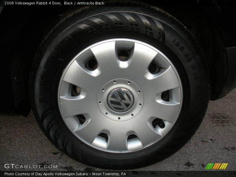 Black / Anthracite Black 2008 Volkswagen Rabbit 4 Door