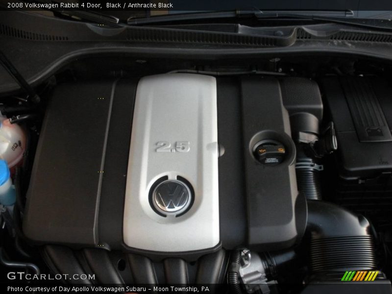 Black / Anthracite Black 2008 Volkswagen Rabbit 4 Door