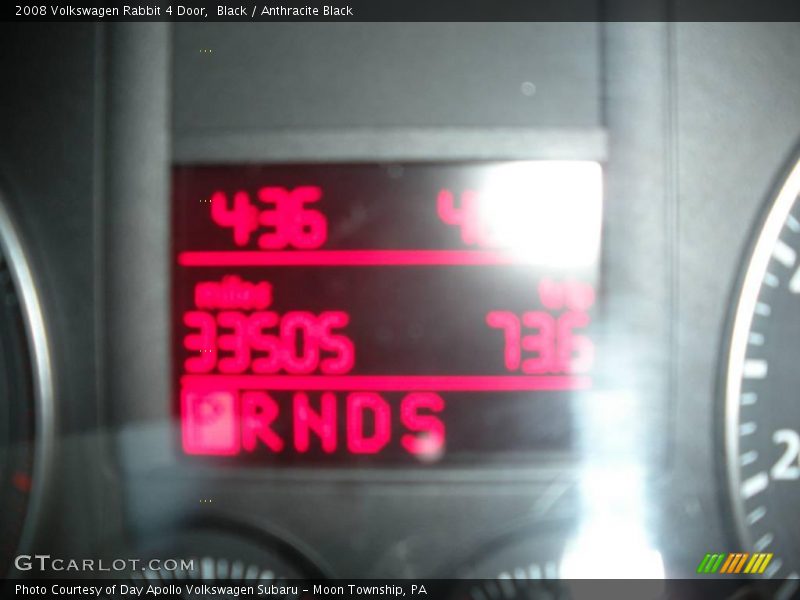 Black / Anthracite Black 2008 Volkswagen Rabbit 4 Door