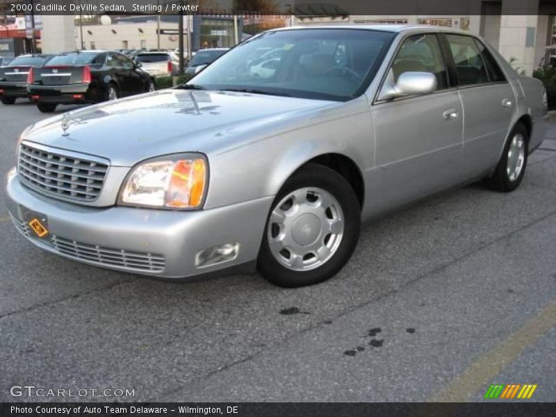 Sterling / Pewter 2000 Cadillac DeVille Sedan