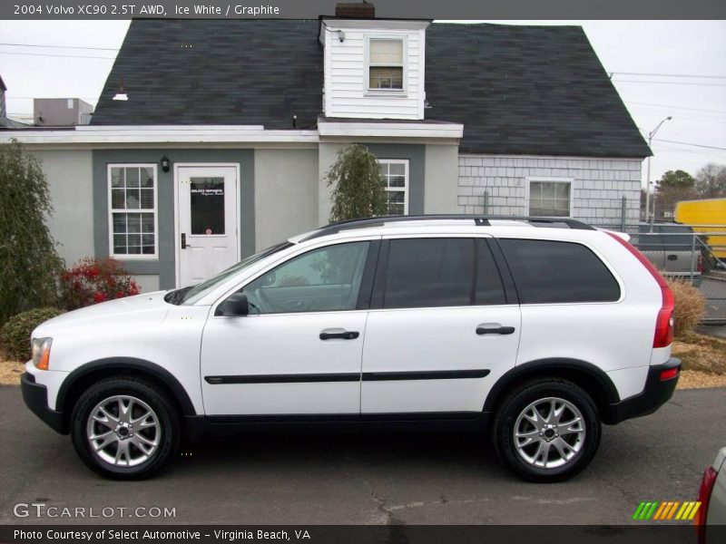 Ice White / Graphite 2004 Volvo XC90 2.5T AWD