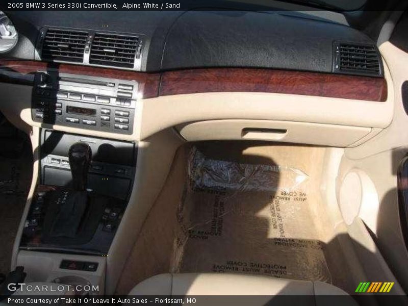 Alpine White / Sand 2005 BMW 3 Series 330i Convertible
