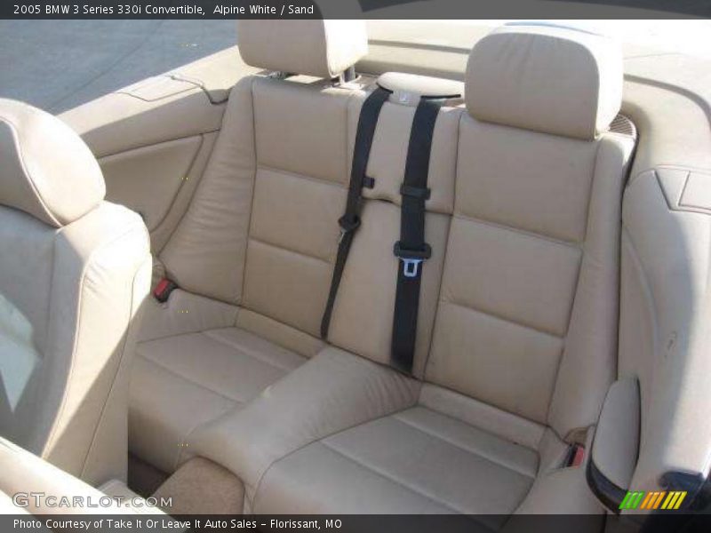 Alpine White / Sand 2005 BMW 3 Series 330i Convertible