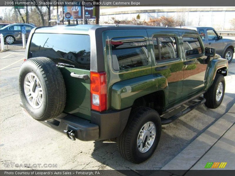 Shadow Green Metallic / Ebony Black/Light Cashmere Beige 2006 Hummer H3