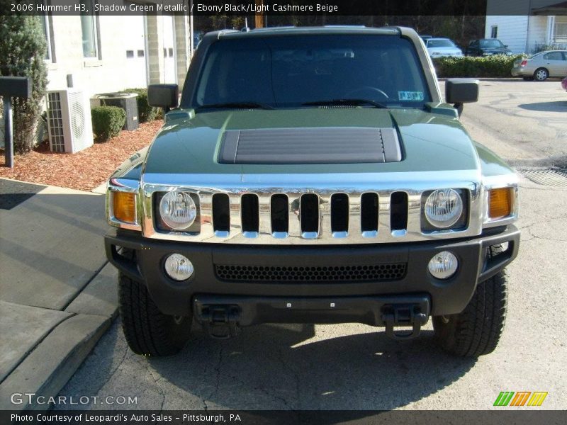 Shadow Green Metallic / Ebony Black/Light Cashmere Beige 2006 Hummer H3