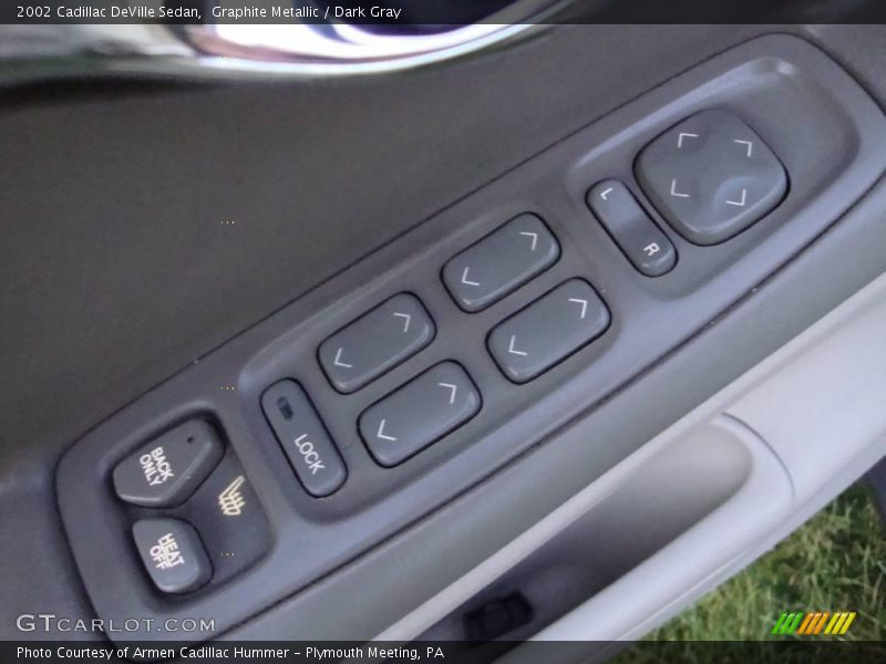 Graphite Metallic / Dark Gray 2002 Cadillac DeVille Sedan