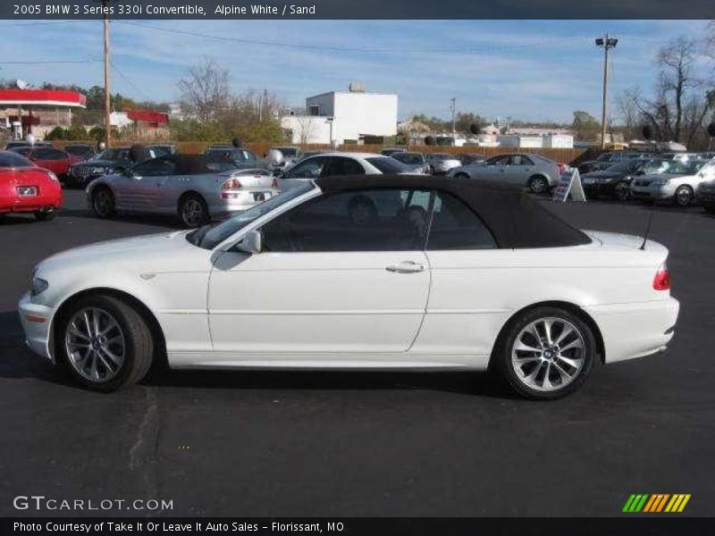 Alpine White / Sand 2005 BMW 3 Series 330i Convertible