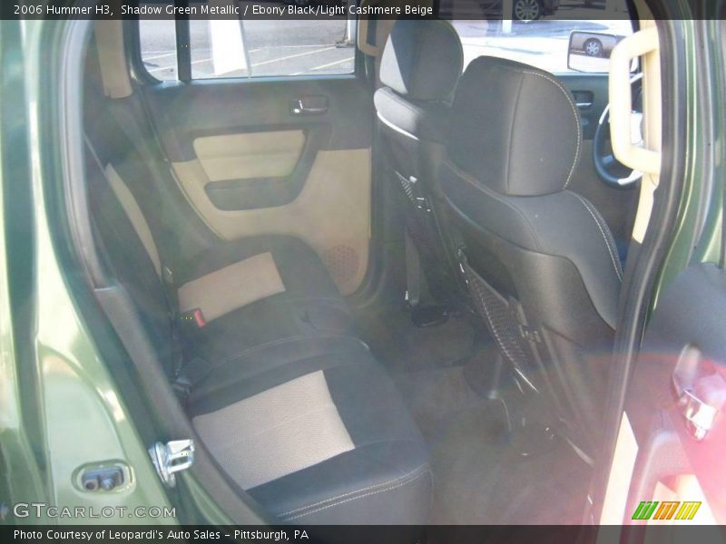 Shadow Green Metallic / Ebony Black/Light Cashmere Beige 2006 Hummer H3