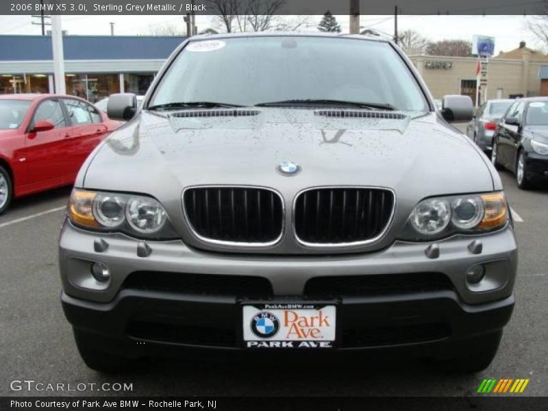 Sterling Grey Metallic / Black 2006 BMW X5 3.0i