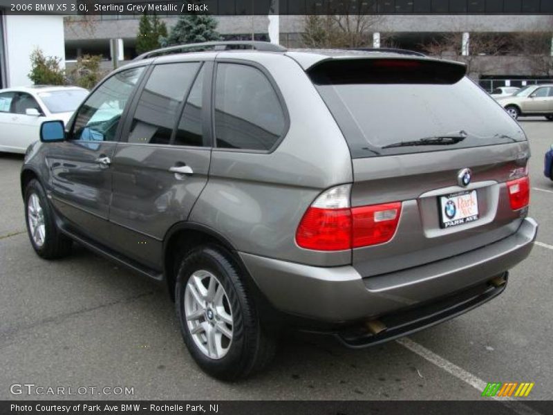 Sterling Grey Metallic / Black 2006 BMW X5 3.0i