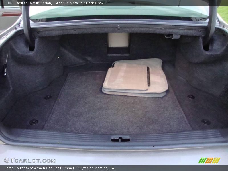 Graphite Metallic / Dark Gray 2002 Cadillac DeVille Sedan