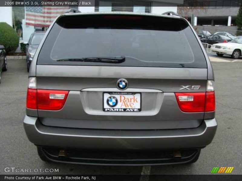 Sterling Grey Metallic / Black 2006 BMW X5 3.0i