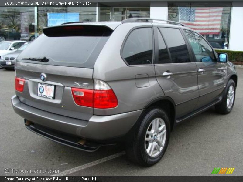 Sterling Grey Metallic / Black 2006 BMW X5 3.0i