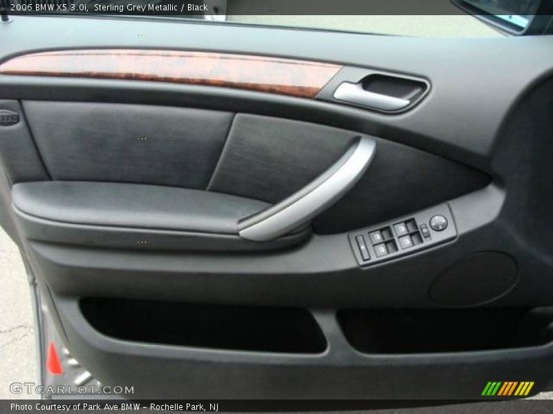 Sterling Grey Metallic / Black 2006 BMW X5 3.0i