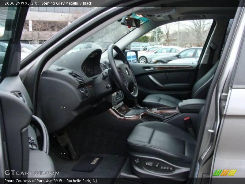 Sterling Grey Metallic / Black 2006 BMW X5 3.0i
