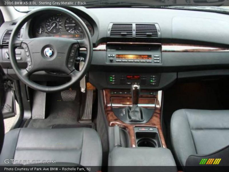 Sterling Grey Metallic / Black 2006 BMW X5 3.0i