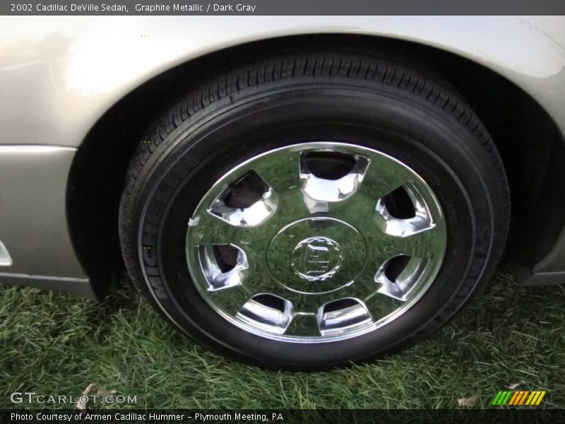 Graphite Metallic / Dark Gray 2002 Cadillac DeVille Sedan