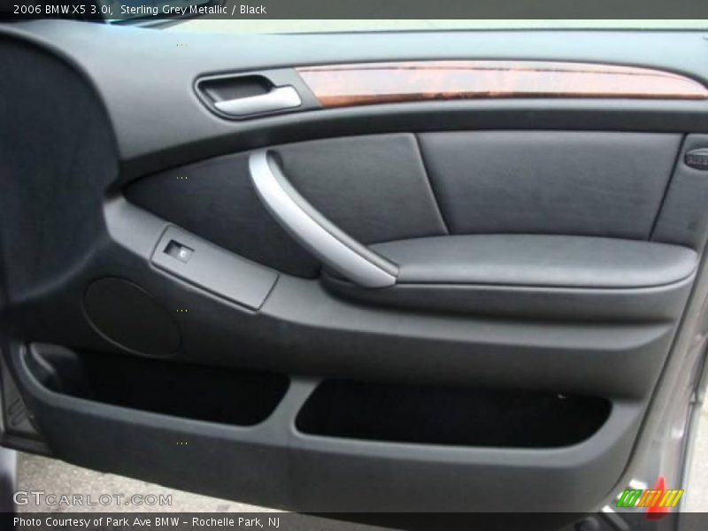 Sterling Grey Metallic / Black 2006 BMW X5 3.0i
