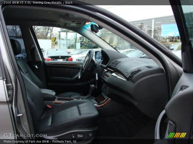 Sterling Grey Metallic / Black 2006 BMW X5 3.0i
