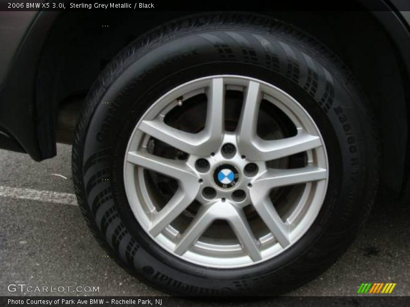 Sterling Grey Metallic / Black 2006 BMW X5 3.0i