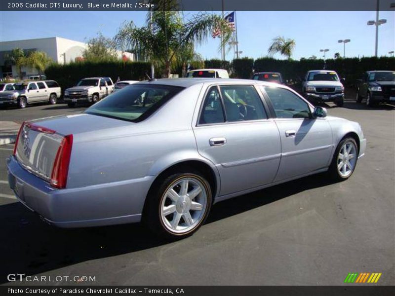 Blue Ice Metallic / Shale 2006 Cadillac DTS Luxury