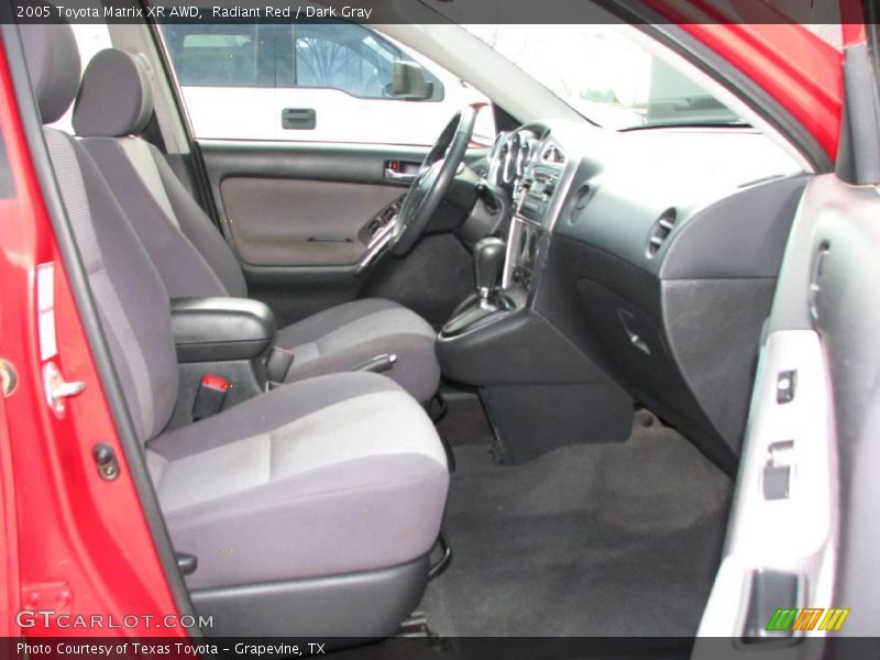 Radiant Red / Dark Gray 2005 Toyota Matrix XR AWD