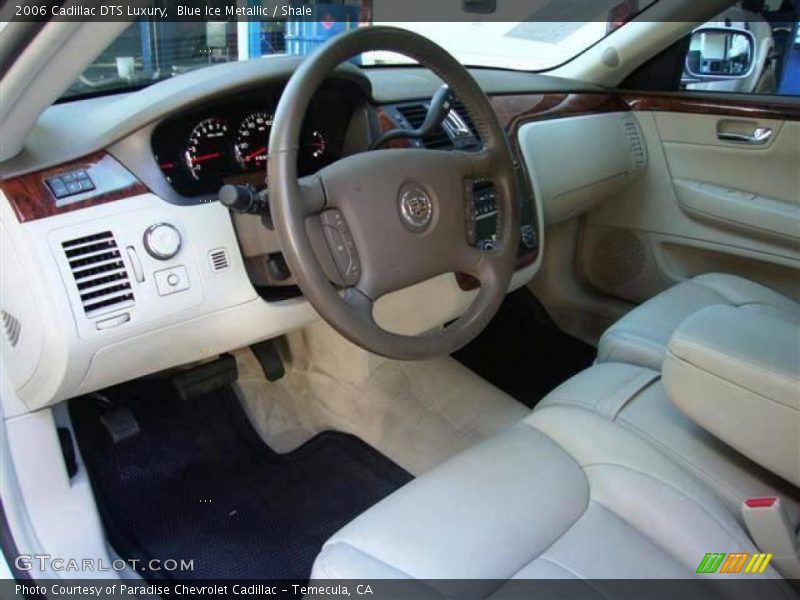 Blue Ice Metallic / Shale 2006 Cadillac DTS Luxury