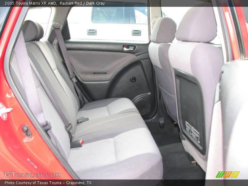 Radiant Red / Dark Gray 2005 Toyota Matrix XR AWD