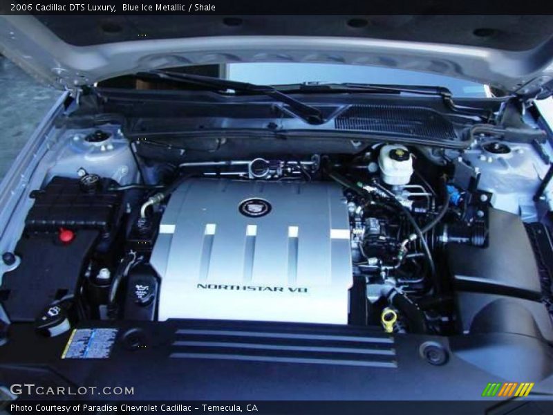 Blue Ice Metallic / Shale 2006 Cadillac DTS Luxury