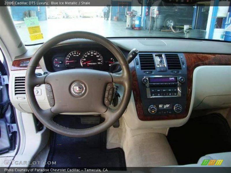 Blue Ice Metallic / Shale 2006 Cadillac DTS Luxury