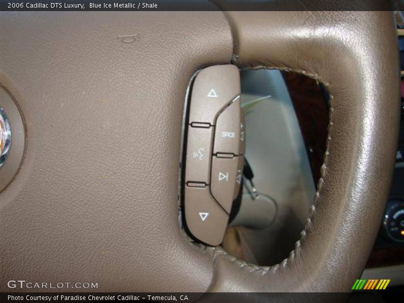 Blue Ice Metallic / Shale 2006 Cadillac DTS Luxury
