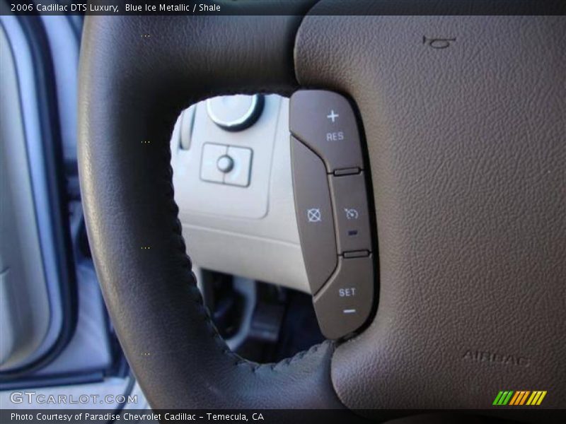 Blue Ice Metallic / Shale 2006 Cadillac DTS Luxury