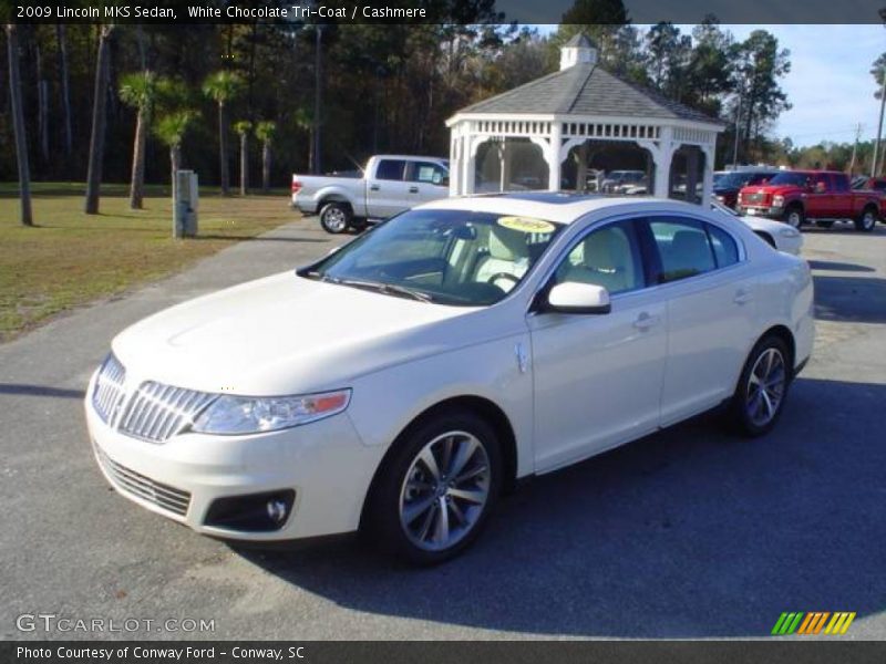 White Chocolate Tri-Coat / Cashmere 2009 Lincoln MKS Sedan