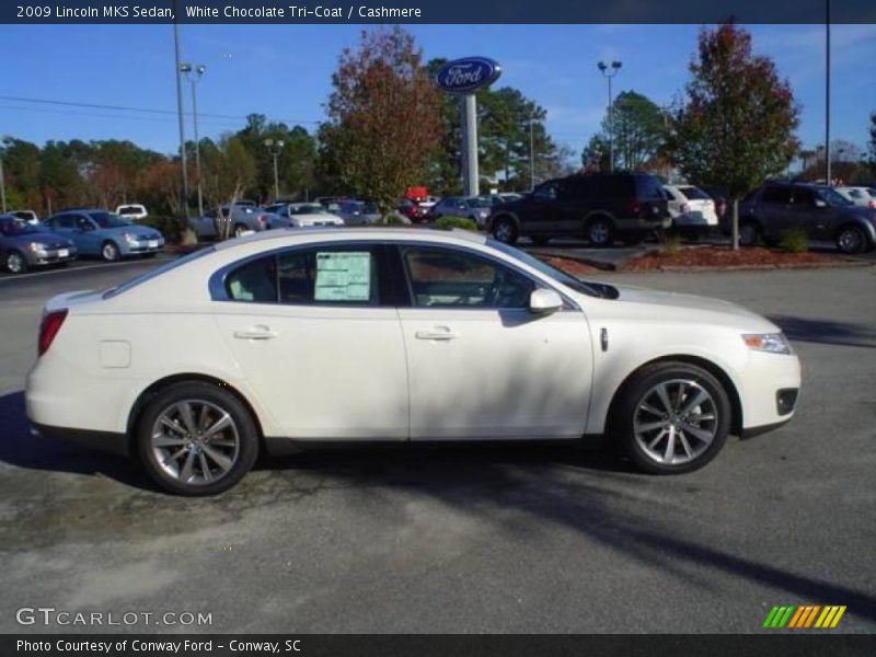 White Chocolate Tri-Coat / Cashmere 2009 Lincoln MKS Sedan