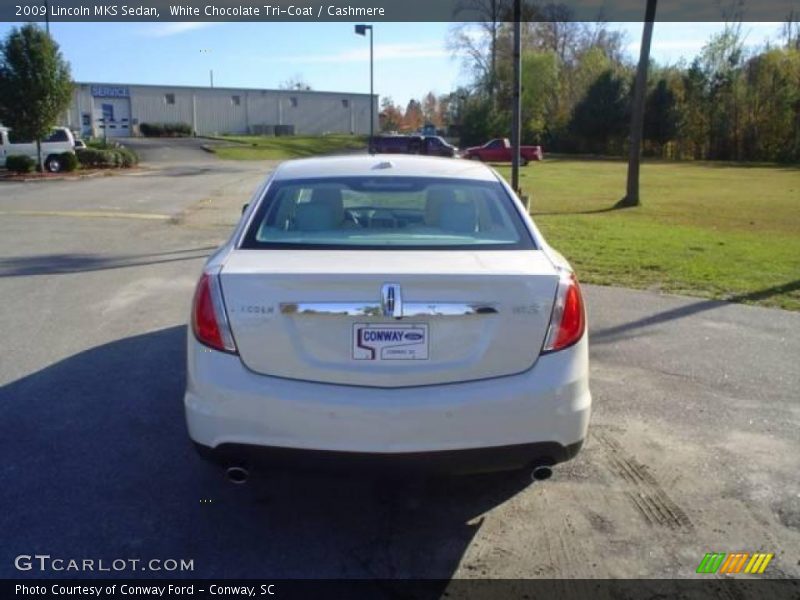 White Chocolate Tri-Coat / Cashmere 2009 Lincoln MKS Sedan