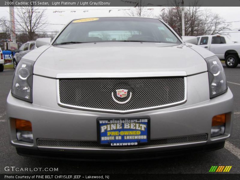 Light Platinum / Light Gray/Ebony 2006 Cadillac CTS Sedan