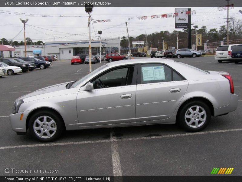 Light Platinum / Light Gray/Ebony 2006 Cadillac CTS Sedan