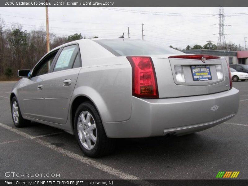 Light Platinum / Light Gray/Ebony 2006 Cadillac CTS Sedan