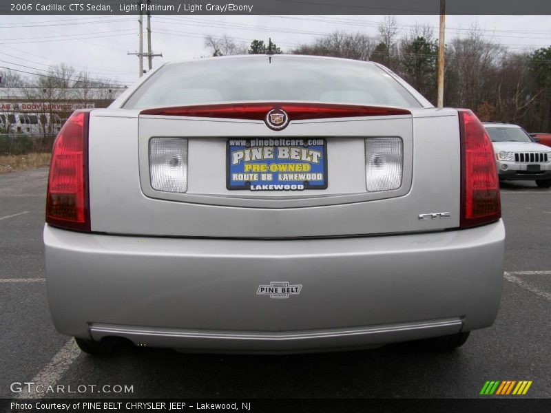 Light Platinum / Light Gray/Ebony 2006 Cadillac CTS Sedan