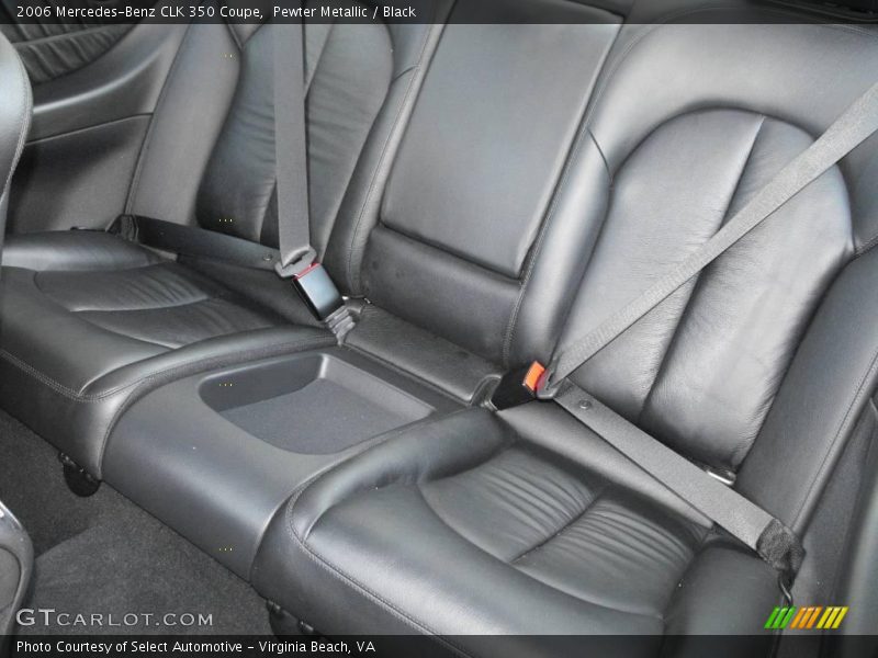 Pewter Metallic / Black 2006 Mercedes-Benz CLK 350 Coupe